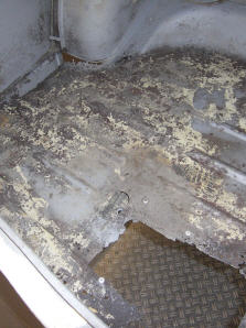 Kofferboden, Urzustand